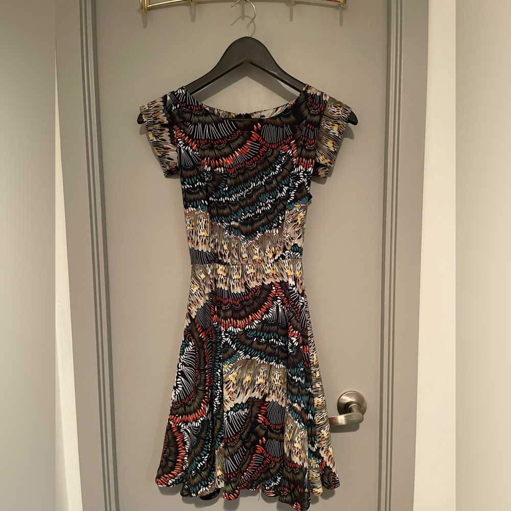 Max C London - Multicolor Patterned Women's Dress